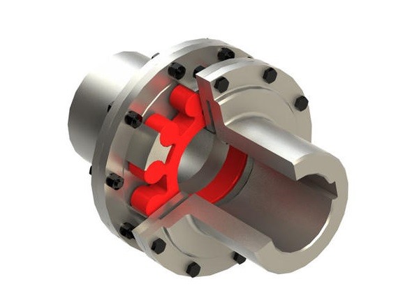 MLS型-雙法蘭型梅花彈性聯軸器